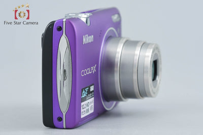 【中古】Nikon ニコン COOLPIX S5100 ライトパープル コンパクトデジタルカメラ