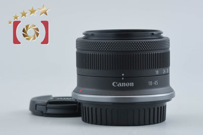 【中古】Canon キヤノン RF-S 18-45mm f/4.5-6.3 IS STM ブラック