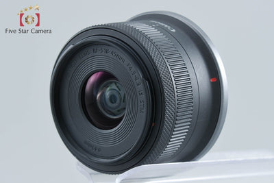【中古】Canon キヤノン RF-S 18-45mm f/4.5-6.3 IS STM ブラック
