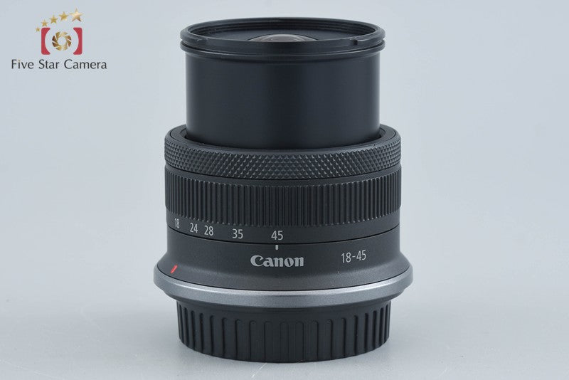 中古】Canon キヤノン RF-S 18-45mm f/4.5-6.3 IS STM ブラック – Five