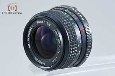 【中古】MINOLTA ミノルタ MD W.ROKKOR 28mm f/3.5