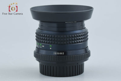 【中古】MINOLTA ミノルタ MD W.ROKKOR 28mm f/3.5
