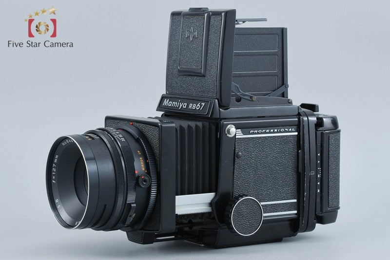 中古】Mamiya マミヤ RB67 PRO + SEKOR NB 127mm f/3.8 – Five Star