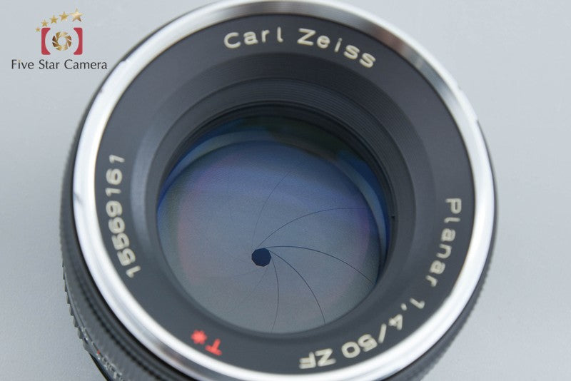中古】Carl Zeiss カールツァイス Planar 50mm f/1.4 ZF T* ニコン用