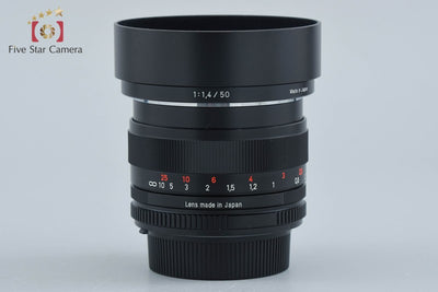 【中古】Carl Zeiss カールツァイス Planar 50mm f/1.4 ZF T* ニコン用 元箱付き