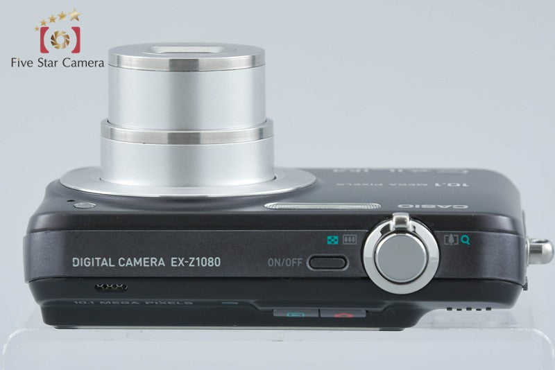 中古】Casio カシオ EXILIM ZOOM EX-Z1080 ブラック コンパクト