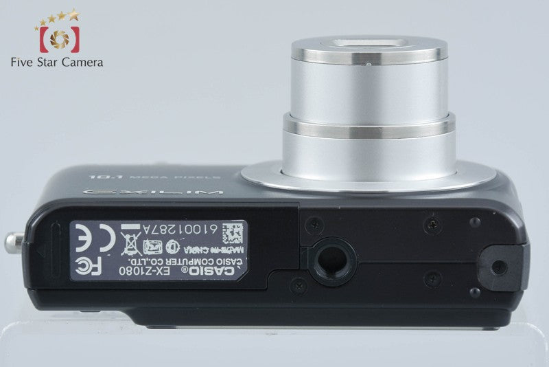 中古】Casio カシオ EXILIM ZOOM EX-Z1080 ブラック コンパクト