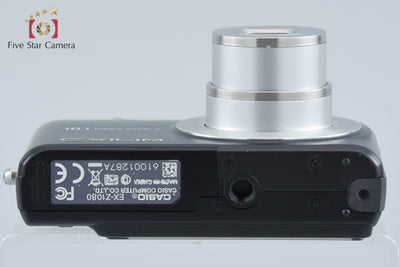 【中古】Casio カシオ EXILIM ZOOM EX-Z1080 ブラック コンパクトデジタルカメラ