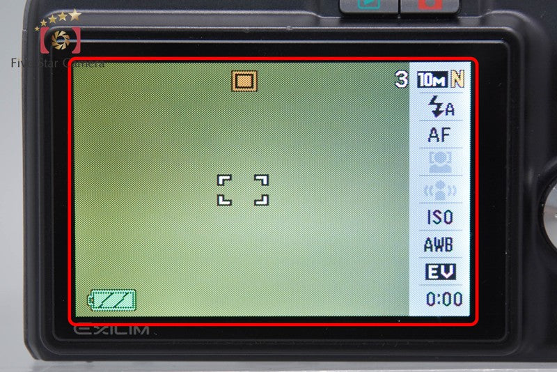 中古】Casio カシオ EXILIM ZOOM EX-Z1080 ブラック コンパクト