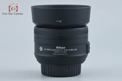 【中古】Nikon ニコン AF-S DX NIKKOR 35mm f/1.8 G