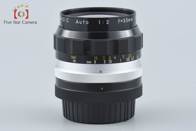 【中古】Nikon ニコン NIKKOR-O.C Auto 35mm f/2