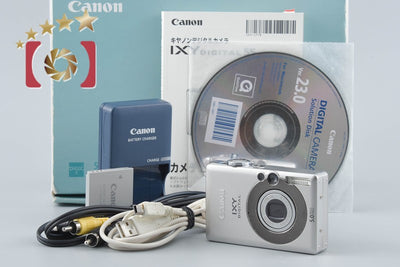 【中古】Canon キヤノン IXY Digital 55 コンパクトデジタルカメラ 元箱付き
