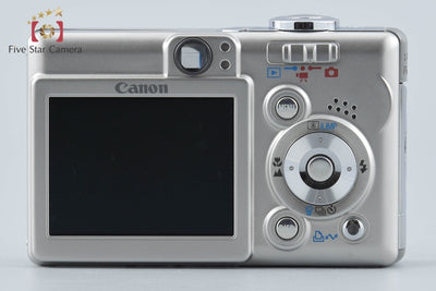 【中古】Canon キヤノン IXY Digital 55 コンパクトデジタルカメラ 元箱付き