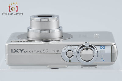 【中古】Canon キヤノン IXY Digital 55 コンパクトデジタルカメラ 元箱付き