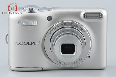 【中古】Nikon ニコン COOLPIX L32 シルバー コンパクトデジタルカメラ