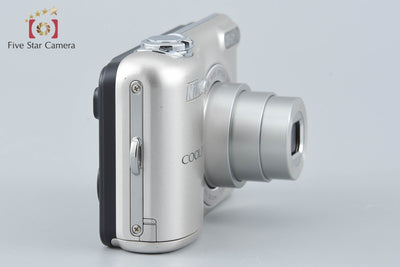 【中古】Nikon ニコン COOLPIX L32 シルバー コンパクトデジタルカメラ