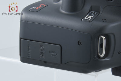 【中古】Canon キヤノン EOS Kiss X3 デジタル一眼レフカメラ シャッター回数僅少