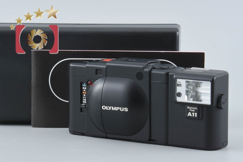 【中古】OLYMPUS オリンパス XA ブラック コンパクトフィルムカメラ