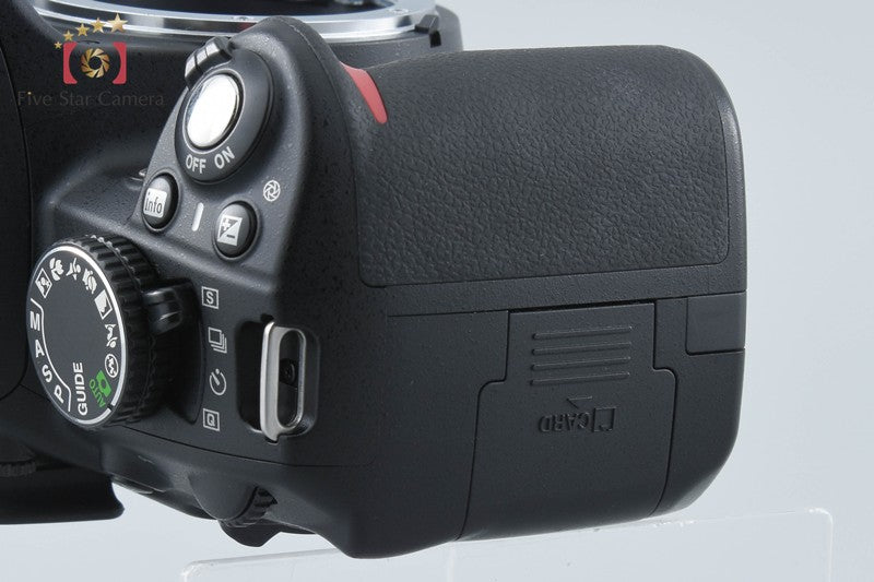 中古】Nikon ニコン D3100 ブラック デジタル一眼レフカメラ