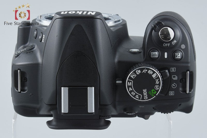 中古】Nikon ニコン D3100 ブラック デジタル一眼レフカメラ