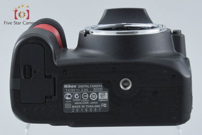 【中古】Nikon ニコン D3100 ブラック デジタル一眼レフカメラ シャッター回数僅少