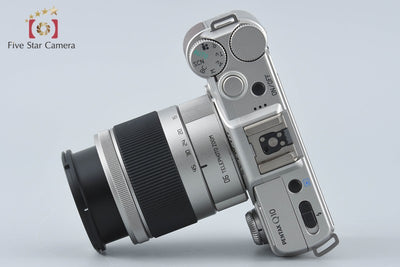 【中古】PENTAX ペンタックス Q10 シルバーブラウン + SMC 15-45mm f/2.8 ED IF 06 TELEPHOTO ZOOM シャッター回数僅少