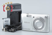 【中古】Nikon ニコン COOLPIX S3700 シルバー コンパクトデジタルカメラ