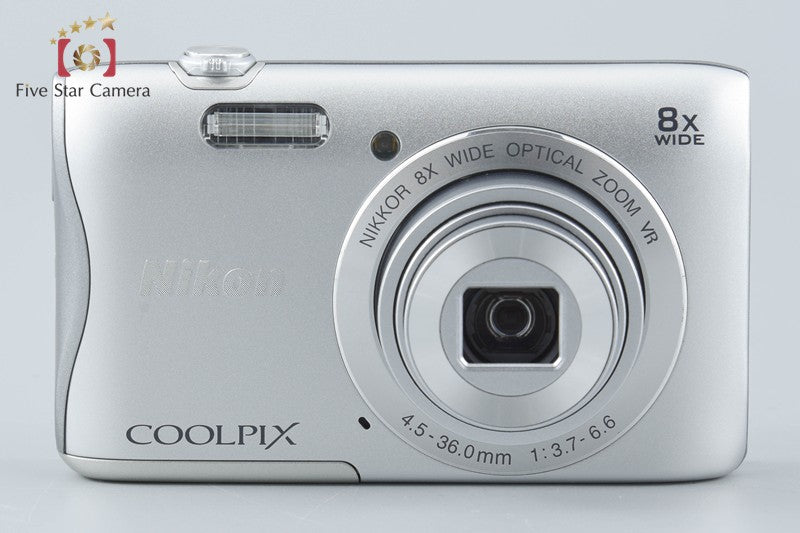 中古】Nikon ニコン COOLPIX S3700 シルバー コンパクトデジタルカメラ