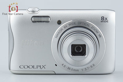 【中古】Nikon ニコン COOLPIX S3700 シルバー コンパクトデジタルカメラ