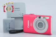 【中古】Canon キヤノン IXY Digital 110 IS レッド コンパクトデジタルカメラ
