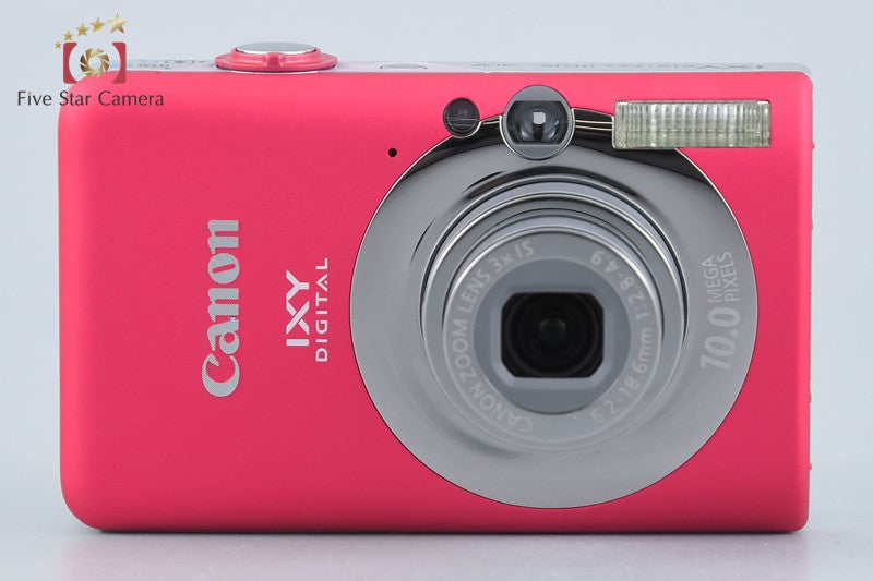 中古】Canon キヤノン IXY Digital 110 IS レッド コンパクトデジタル