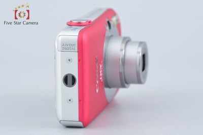 【中古】Canon キヤノン IXY Digital 110 IS レッド コンパクトデジタルカメラ