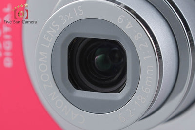 【中古】Canon キヤノン IXY Digital 110 IS レッド コンパクトデジタルカメラ
