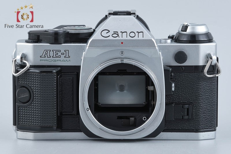 中古】Canon キヤノン AE-1 PROGRAM シルバー フィルム一眼レフカメラ