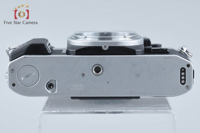 【中古】Canon キヤノン AE-1 PROGRAM シルバー フィルム一眼レフカメラ