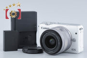 【中古】Canon キヤノン EOS M10 EF-M 15-45 IS STM レンズキット ホワイト