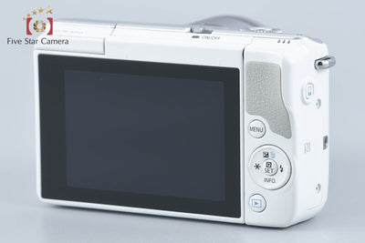 【中古】Canon キヤノン EOS M10 EF-M 15-45 IS STM レンズキット ホワイト