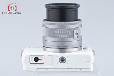 【中古】Canon キヤノン EOS M10 EF-M 15-45 IS STM レンズキット ホワイト