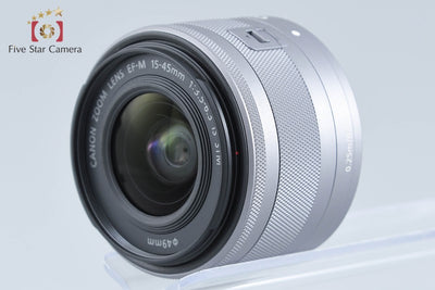 【中古】Canon キヤノン EOS M10 EF-M 15-45 IS STM レンズキット ホワイト