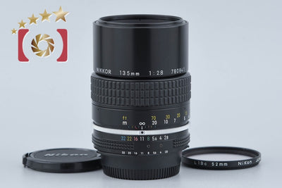 【中古】Nikon ニコン Ai NIKKOR 135mm f/2.8 爪無し