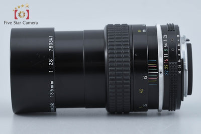 【中古】Nikon ニコン Ai NIKKOR 135mm f/2.8 爪無し