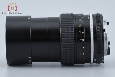 【中古】Nikon ニコン Ai NIKKOR 135mm f/2.8 爪無し
