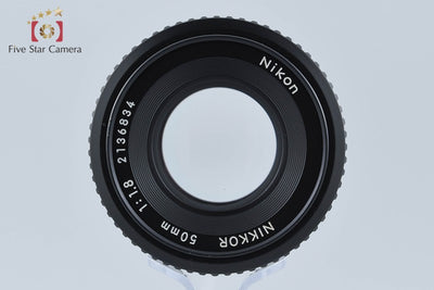 【中古】Nikon ニコン Ai-S NIKKOR 50mm f/1.8