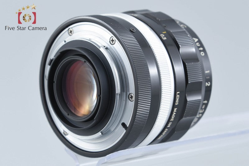 【中古】(ニコン) Nikon NIKKOR-O・C Auto 35/2 中古】Nikon ニコン NIKKOR-O.C Auto 35mm f/2 – Five Star Camera