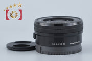 【中古】SONY ソニー E PZ 16-50mm f/3.5-5.6 OSS SELP1650 ブラック