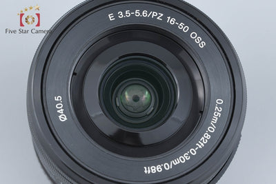 【中古】SONY ソニー E PZ 16-50mm f/3.5-5.6 OSS SELP1650 ブラック