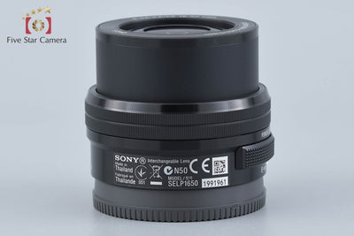 【中古】SONY ソニー E PZ 16-50mm f/3.5-5.6 OSS SELP1650 ブラック