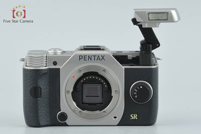 【中古】PENTAX ペンタックス Q7 ズームレンズキット シルバー シャッター回数僅少
