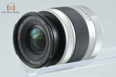 【中古】PENTAX ペンタックス Q7 ズームレンズキット シルバー シャッター回数僅少