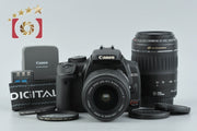 【中古】Canon キヤノン EOS Kiss Digital X ダブルズームキット ブラック